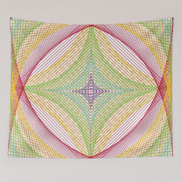 Item preview, Rectangular Pattern #4 Morph C Back [16011-PBCGYR-WB] designed and sold by LottMultimedia.
