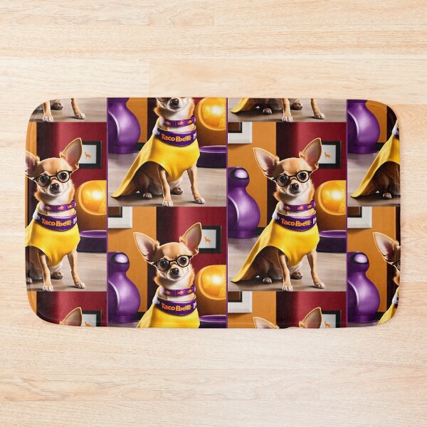 Item preview, Colorful Quiero Taco Bell Chihuahua Super Dog #tacobell  designed and sold by Earth Nature Creations.