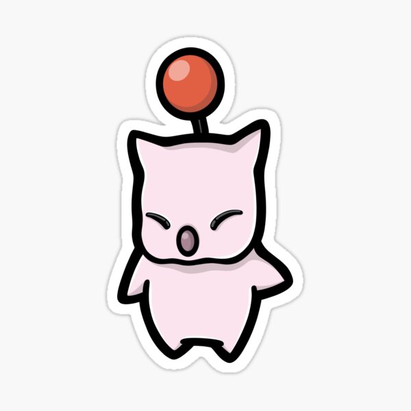 Item preview, Nektar the Moogle Thick Lines designed and sold by HelplessKupo.