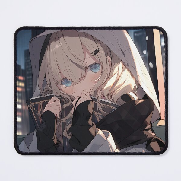 Item preview, Anime Girl Reading Book designed and sold by PawPrintsCo.
