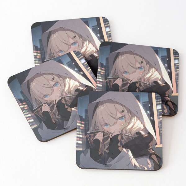 Item preview, Anime Girl Reading Book designed and sold by PawPrintsCo.