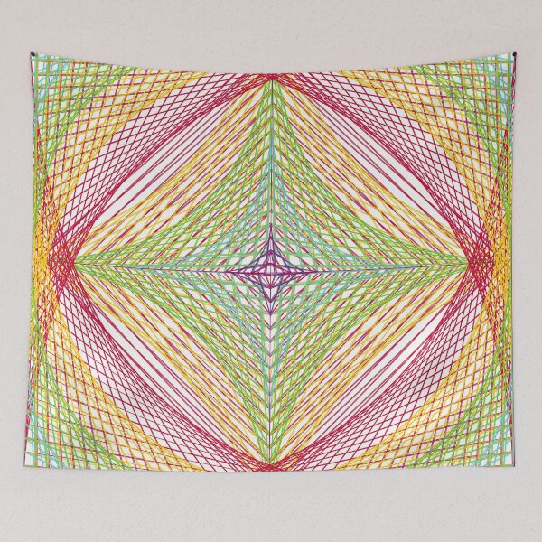 Item preview, Rectangular Pattern #4 Morph C Back [16026-PBCGYR-WB] designed and sold by LottMultimedia.