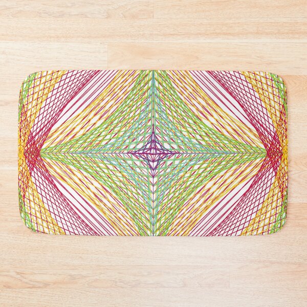 Item preview, Rectangular Pattern #4 Morph C Back [16026-PBCGYR-WB] designed and sold by LottMultimedia.