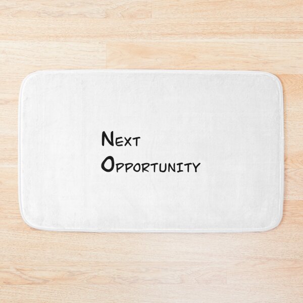 Item preview, Next opportunity black line Design by Zeesdesign on Redbubble designed and sold by ZEESDESIGN.
