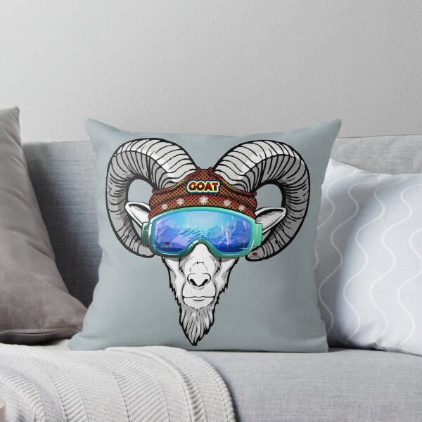 Item preview, Goat Cool skiing helmet mountains designed and sold by antonietta40.