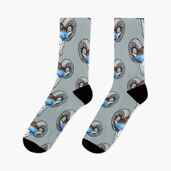 Item preview, Goat Cool skiing helmet mountains designed and sold by antonietta40.