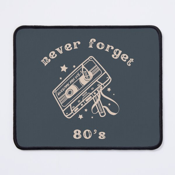 Item preview, Never forget 80’s | Monochrome designed and sold by Introvertido.