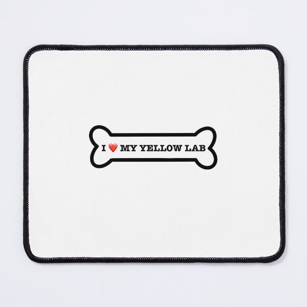 Item preview, I love my yellow lab designed and sold by delmarvastickers.