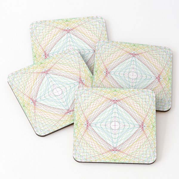 Item preview, Rectangular Pattern #4 Morph C Back [16278-PBCGYR-WB] designed and sold by LottMultimedia.