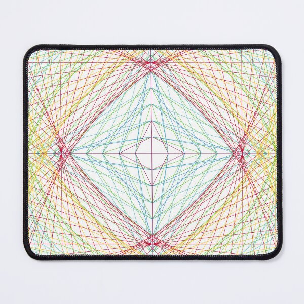 Artikelvorschau, Rectangular Pattern #4 Morph C Back [16278-PBCGYR-WB] entworfen und verkauft von LottMultimedia.