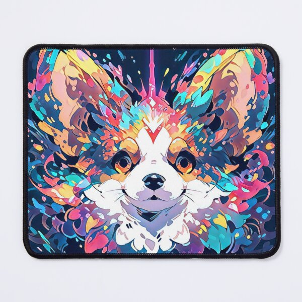 Item preview, Abstract Corgi Art designed and sold by TheAnimalZ00.