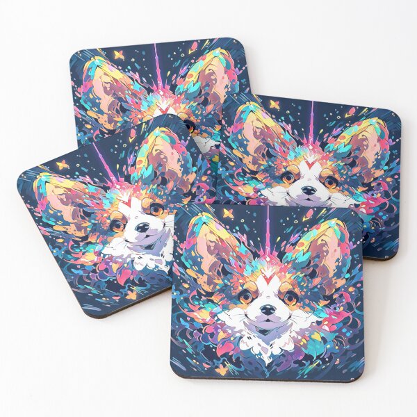 Item preview, Abstract Corgi Art designed and sold by TheAnimalZ00.