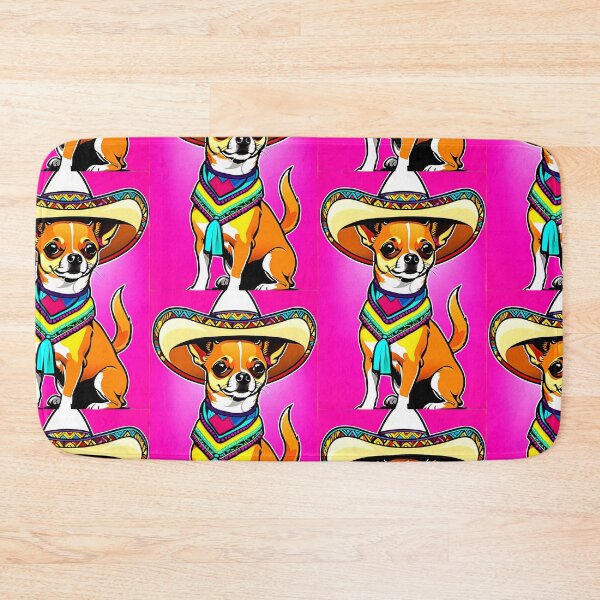 Item preview, Vibrant Quiero Taco Bell Chihuahua Dog #tacobell  designed and sold by Earth Nature Creations.