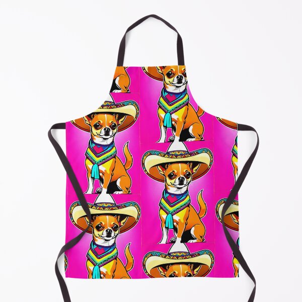 Item preview, Vibrant Quiero Taco Bell Chihuahua Dog #tacobell designed and sold by Earth Nature Creations.