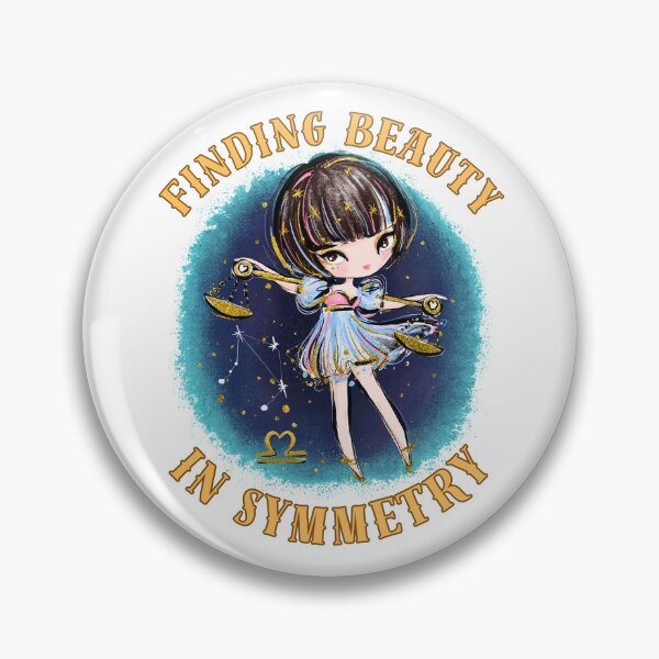 Item preview, Finding Beauty In Symmetry. libra sign designed and sold by ZodiacWonders.