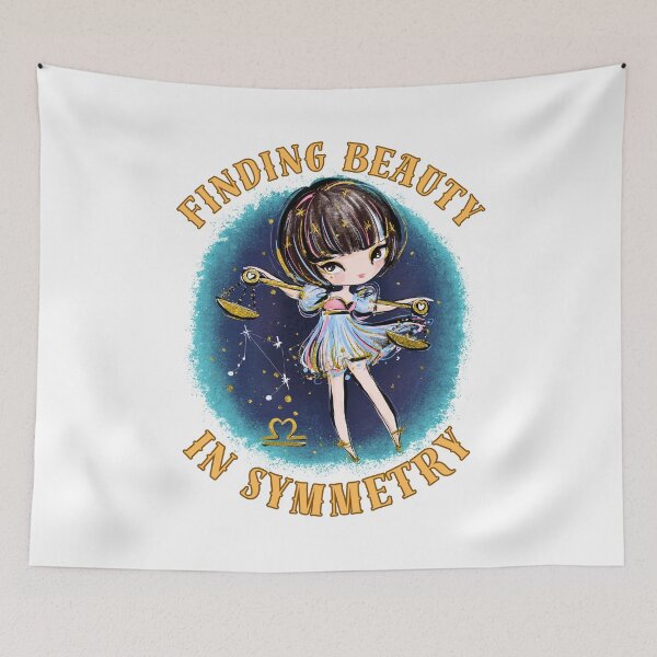 Item preview, Finding Beauty In Symmetry. libra sign designed and sold by ZodiacWonders.