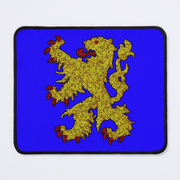 Item preview, Heraldic Lion Dot Art Mosaic designed and sold by MSBM Designs.