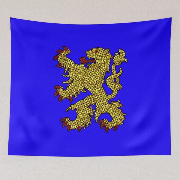 Item preview, Heraldic Lion Dot Art Mosaic designed and sold by MSBM Designs.