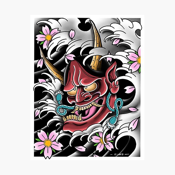 Item preview, Hannya Mask  designed and sold by Steve Sims.