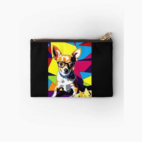 Item preview, Nerdy Quiero Taco Bell Chihuahua Dog #tacobell  designed and sold by Earth Nature Creations.
