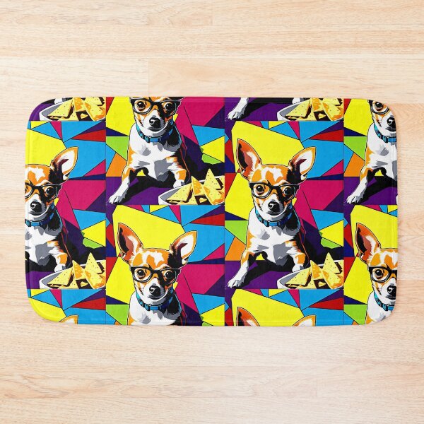 Item preview, Nerdy Quiero Taco Bell Chihuahua Dog #tacobell  designed and sold by Earth Nature Creations.