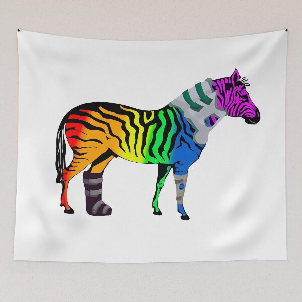Item preview, Ehlers-Danlos Zebra Pride designed and sold by EmyBeeDesigns.