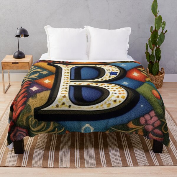 Artikelvorschau, Patchwork-Buchstabe B entworfen und verkauft von Roxburylane.