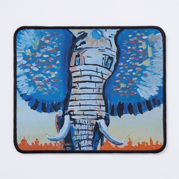 Item preview, Multi-Color Elephant designed and sold by SAT04.