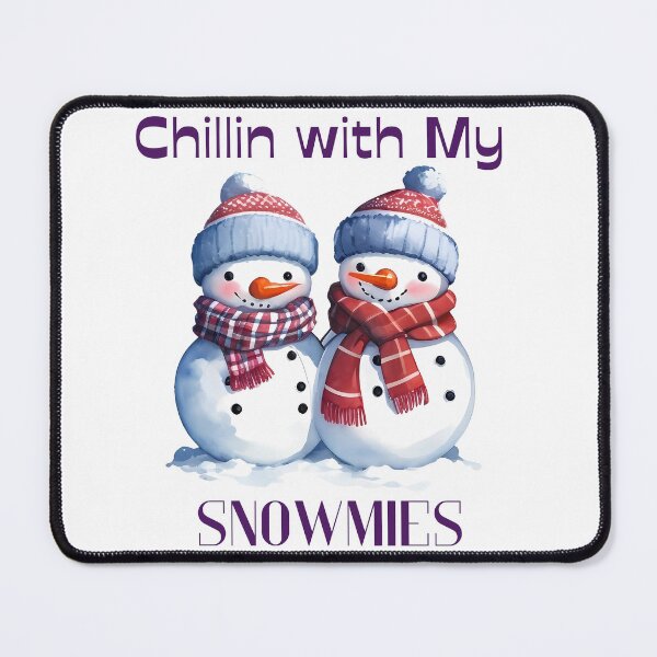 Item preview, Chillin with my Snowmies designed and sold by leshewle.