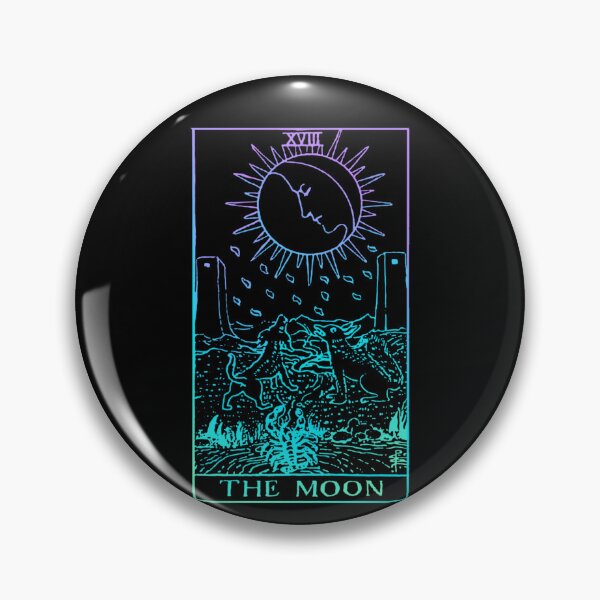 Item preview, The Moon Tarot Card Rider Waite Witchy designed and sold by taaddison50.