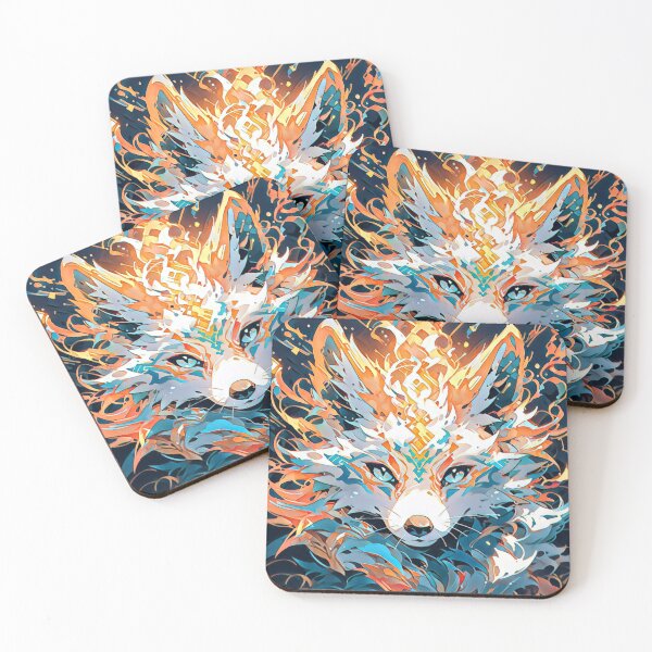 Item preview, Colorful Abstract Fox designed and sold by TheAnimalZ00.