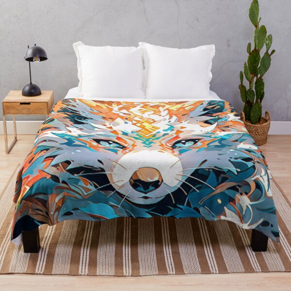 Item preview, Colorful Abstract Fox designed and sold by TheAnimalZ00.