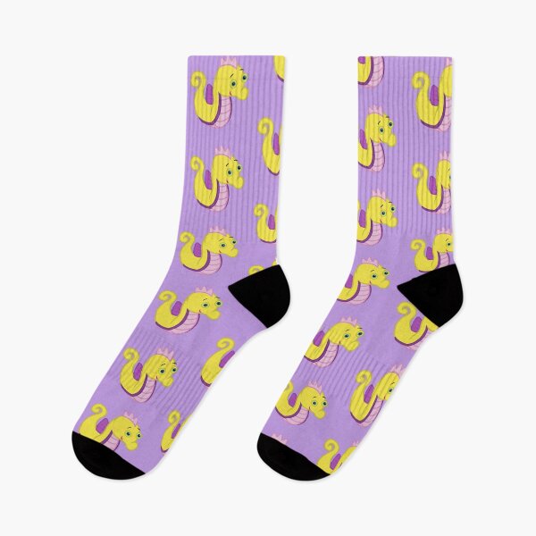 Item preview, Webkinz Seahorse Pet Cute Sticker Purple Aesthetic Phone Case Pillow designed and sold by bubbleiel.