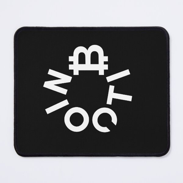 Item preview, inverted circular bitcoin logo designed and sold by Bitcoinfan.