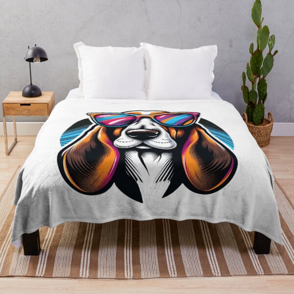 Item preview, Funky Basset Hound designed and sold by CharmStudio.