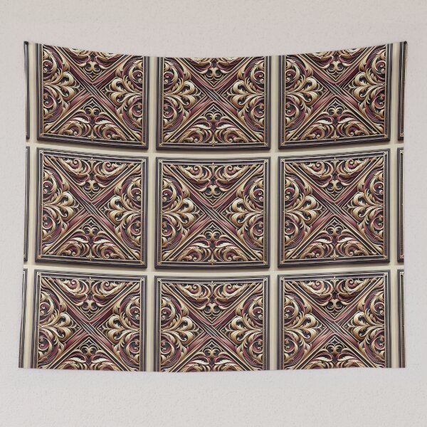 Item preview, Maroon and Gold Tile #5 designed and sold by Doctor-Tony.