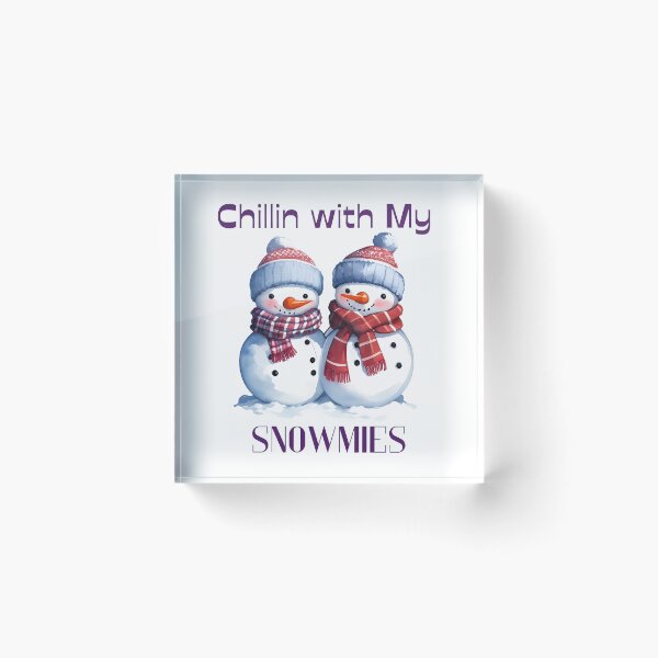 Artikelvorschau, Chillen mit meinen Snowmies entworfen und verkauft von leshewle.