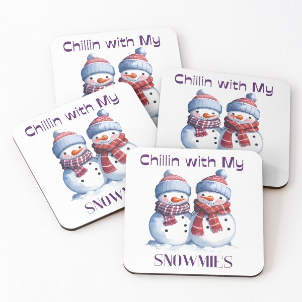 Item preview, Chillin with my Snowmies designed and sold by leshewle.