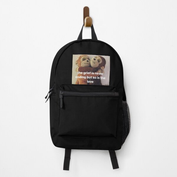 Item preview, the grief is never ending but so is the love monkey meme funny positivity silly kitty hopecore designed and sold by bubbleiel.