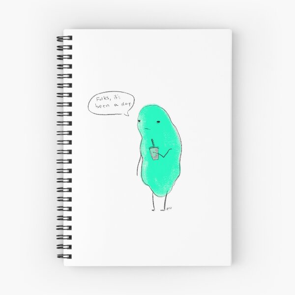 Item preview, Tired Blob  designed and sold by TheSaltedSlug.