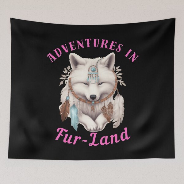 Item preview, Adventures In Fur-Land. cool fox designed and sold by FoxVibes.