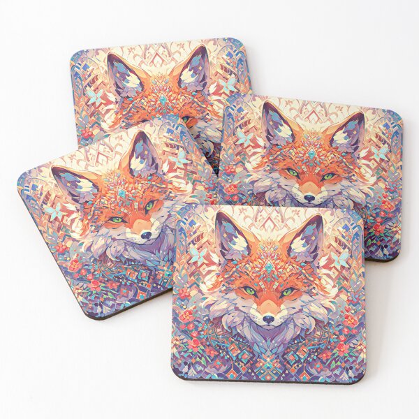 Item preview, Abstract Bohemian Fox designed and sold by TheAnimalZ00.