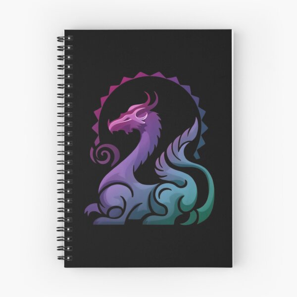 Item preview, Abstract Stylish Purple Dragon Gradient Logo  designed and sold by DragonRealms.