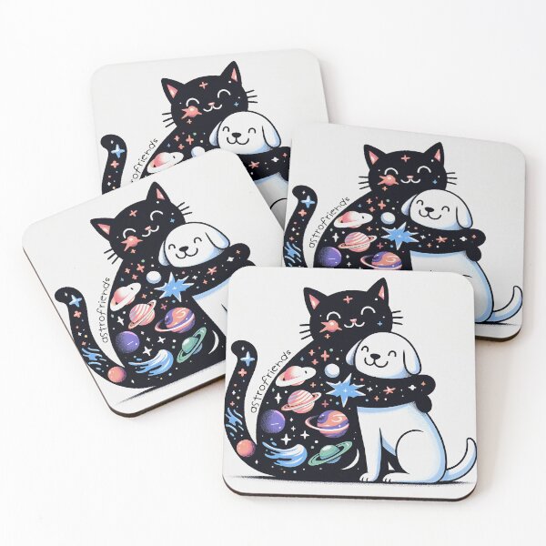 Item preview, Cosmic Pals Embrace designed and sold by inkArtistryfine.