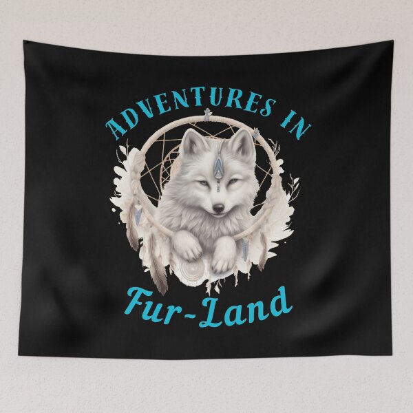 Item preview, Adventures In Fur-Land. vintage fox designed and sold by FoxVibes.
