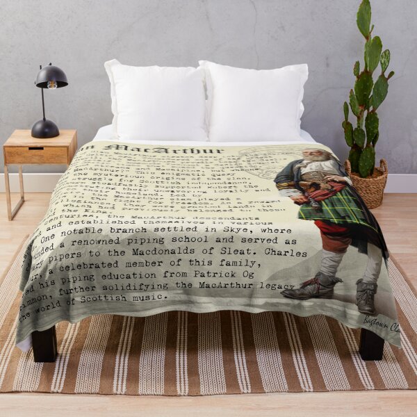 Item preview, Clan MacArthur Scottish History  designed and sold by BagTown Clans.