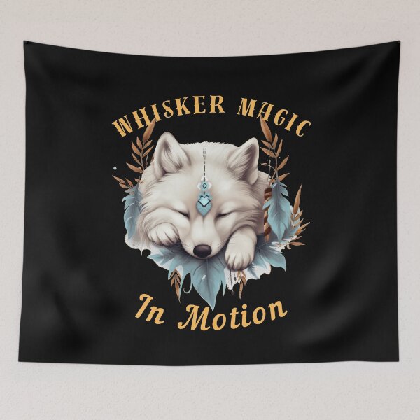 Item preview, Whisker Magic In Motion. fox lover designed and sold by FoxVibes.
