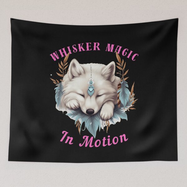 Item preview, Whisker Magic In Motion. cool fox designed and sold by FoxVibes.