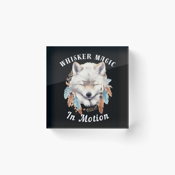 Item preview, Whisker Magic In Motion. fox quote designed and sold by FoxVibes.