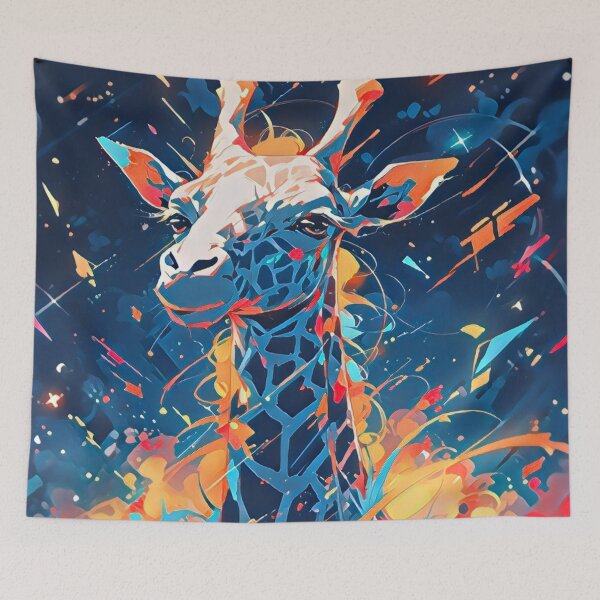 Item preview, Abstract Giraffe Art designed and sold by TheAnimalZ00.